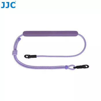 JJC cinghia per fotocamera vintage da collo e spalla CPC-LPS viola