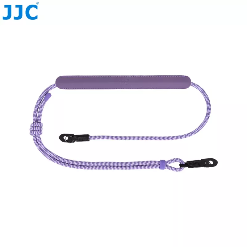JJC cinghia per fotocamera vintage da collo e spalla CPC-LPS viola