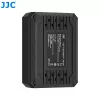 Caricabatterie USB doppio JJC per batterie Olympus BLS-1 BLS-5 BLS-50
