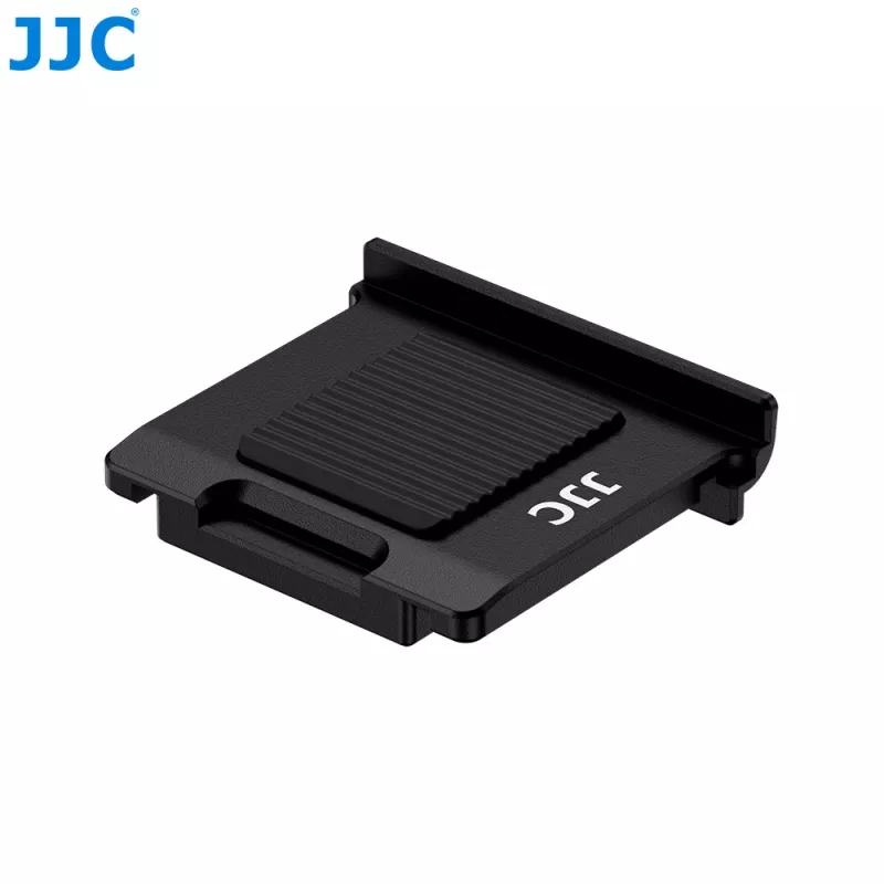 Coperchio slitta flash JJC per Ricoh GR IV HDF Monochrome e slitta flash standard ISO, nero
