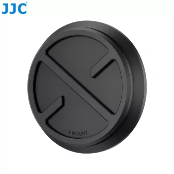 Tappo posteriore JJC L-RHX-R per attacco obiettivo Hasselblad XCD - nero