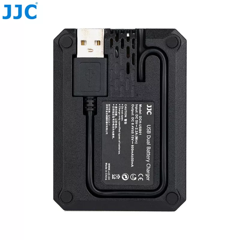 Caricabatterie USB doppio JJC per Fujifilm NP-W235
