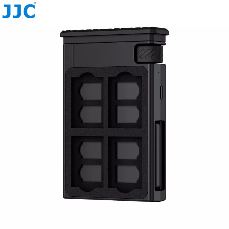 JJC MFCC-1 lettore multi-schede USB Type-C & MicroUSB 3.1 300 Mbps con custodia protettiva
