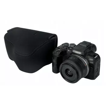 JJC custodia protettiva in silicone per Canon EOS R7 / R10 - nero (OC-C3BK)