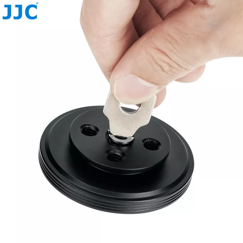 JJC supporto magnetico per smartphone per treppiede 1/4 di pollice-20 & 3/8 di pollice-16