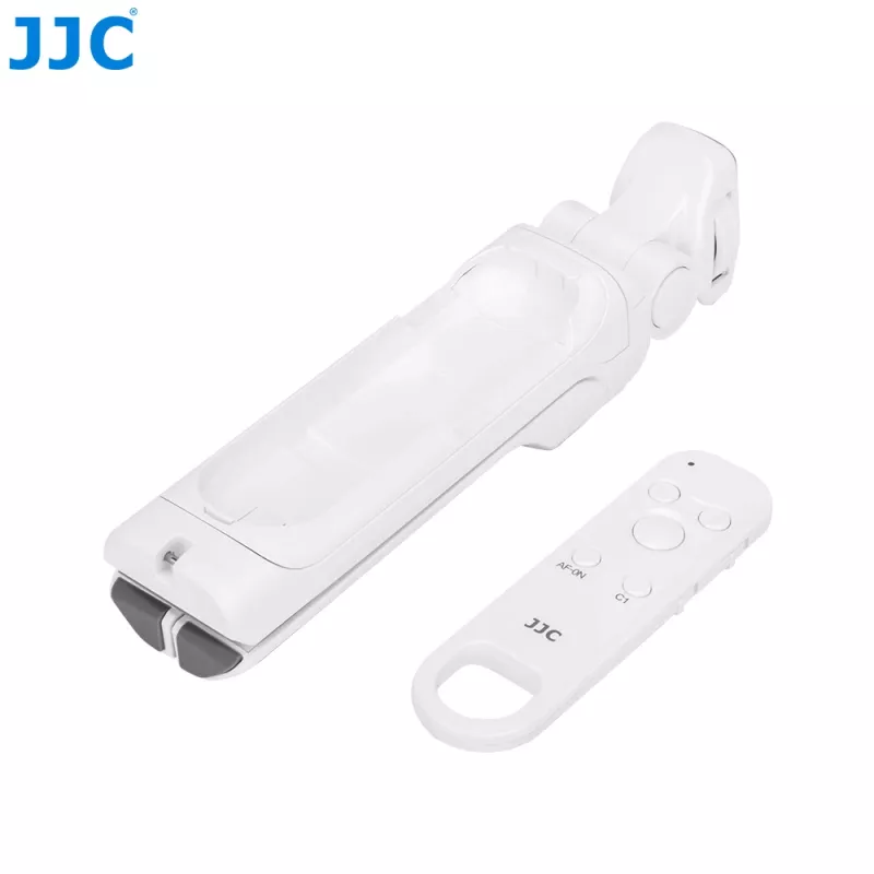 JJC TP-S1 impugnatura di scatto Bluetooth mini treppiede bianco sostituzione per Sony GP-VPT2BT