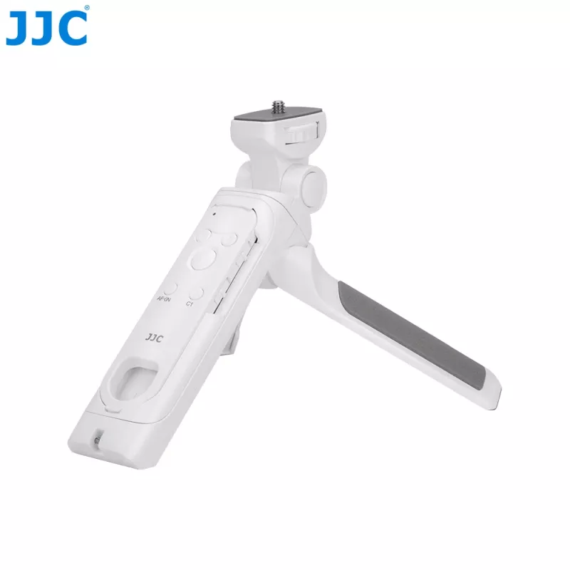 JJC TP-S1 impugnatura di scatto Bluetooth mini treppiede bianco sostituzione per Sony GP-VPT2BT