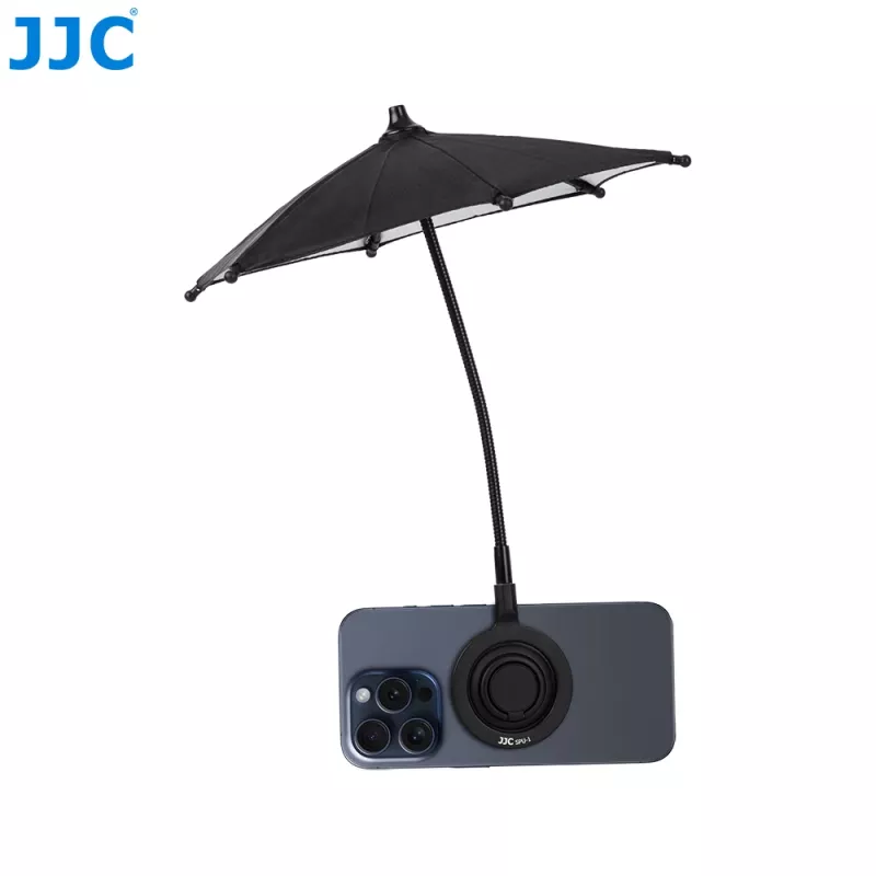 JJC SPU-1 Mini parasole, protezione da sole/pioggia con magnete per smartphone