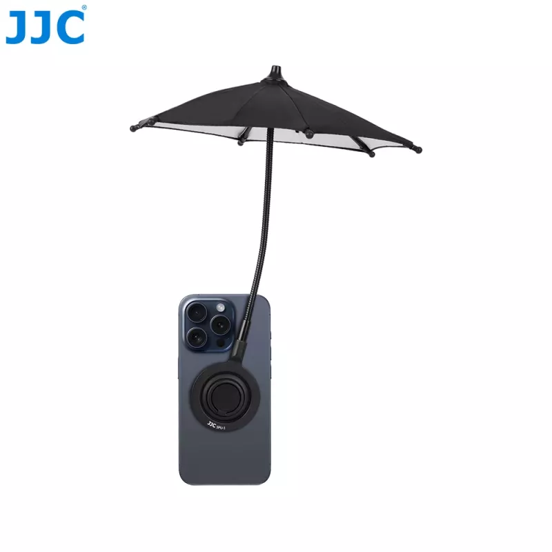 JJC SPU-1 Mini parasole, protezione da sole/pioggia con magnete per smartphone
