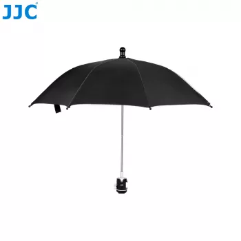 JJC CU-XLM2 ombrello per fotocamera con slitta flash e filetto da 1/4 di pollice per DSLR, mirrorless e videocamere