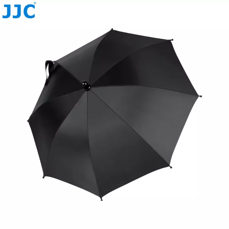 JJC CU-XLM2 ombrello per fotocamera con slitta flash e filetto da 1/4 di pollice per DSLR, mirrorless e videocamere