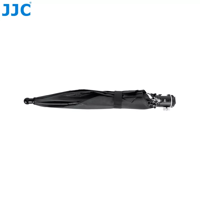 JJC CU-XLM2 ombrello per fotocamera con slitta flash e filetto da 1/4 di pollice per DSLR, mirrorless e videocamere