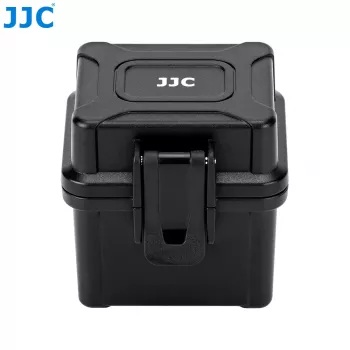 JJC custodia per batterie e schede di memoria per fotocamera - nero (JBC-BAT4)