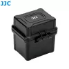 JJC custodia per batterie e schede di memoria per fotocamera - nero (JBC-BAT4)
