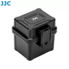 JJC custodia per batterie e schede di memoria per fotocamera - nero (JBC-BAT4)