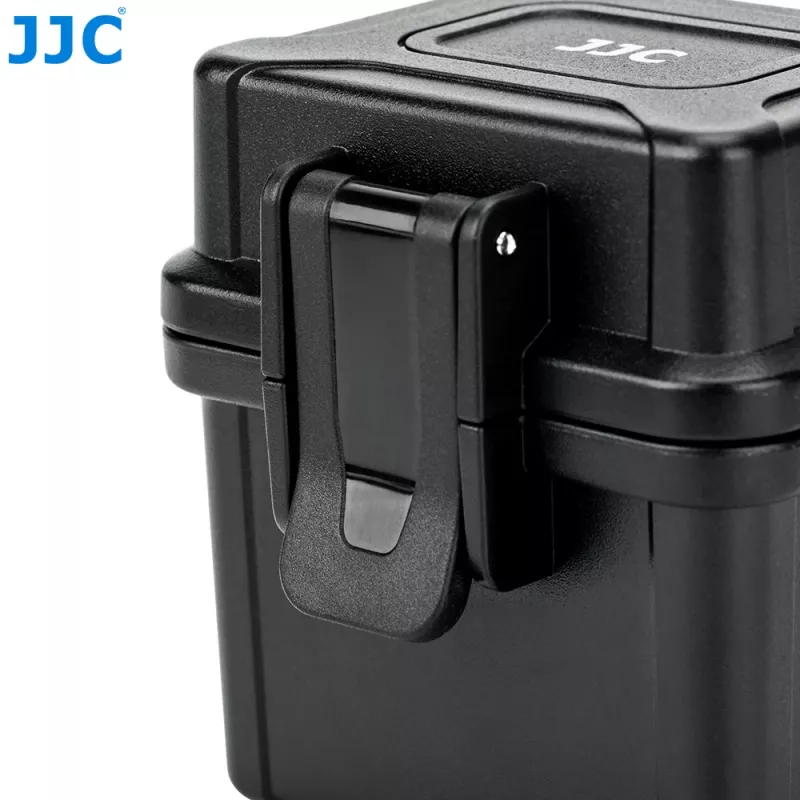 JJC custodia per batterie e schede di memoria per fotocamera - nero (JBC-BAT4)