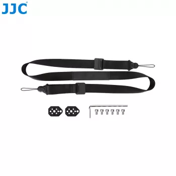 JJC NS-DST impugnatura doppia con tracolla per DJI RS 2 / RSC 2 / RS 3 / RS 3 Pro / RS 3 Mini