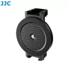 JJC MS-SPC1 supporto magnetico nero per smartphone con filetto da 1/4 di pollice e 2 supporti slitta flash per iPhone MagSafe