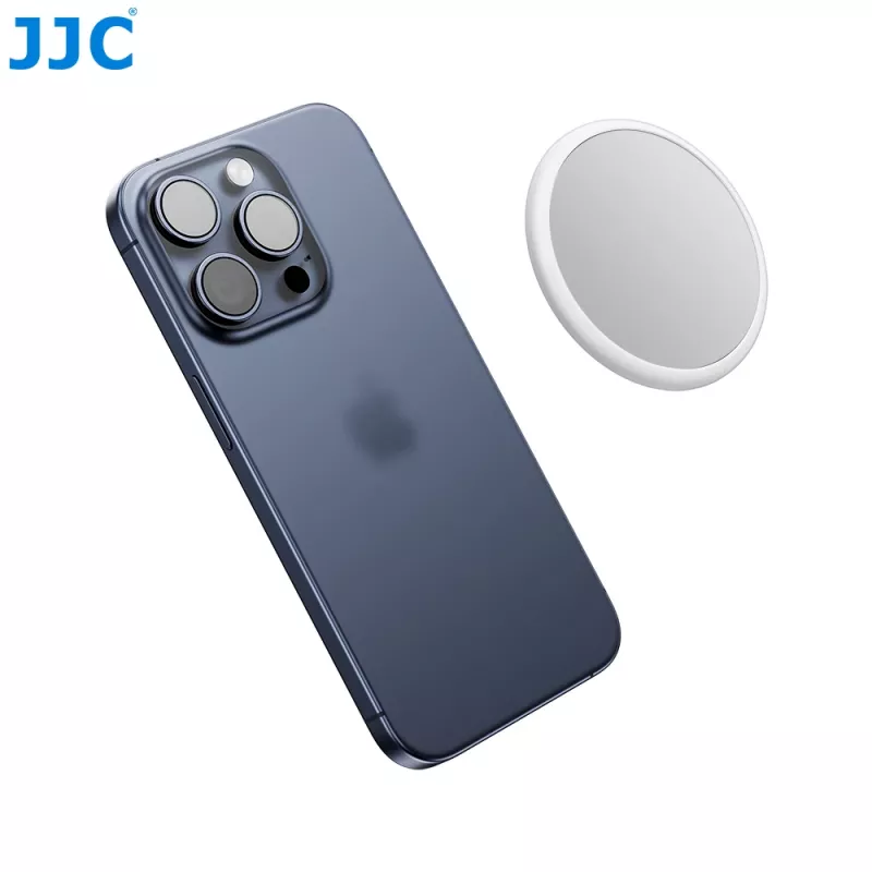 JJC MS-M2 specchio selfie per vlog per smartphone, compatibile MagSafe, bianco