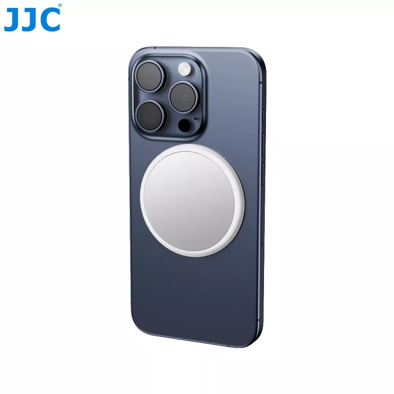 JJC MS-M2 specchio selfie per vlog per smartphone, compatibile MagSafe, bianco