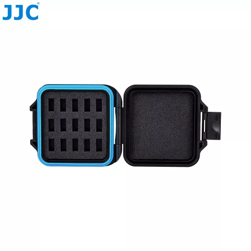 JJC scatola portabatterie per 15 pile a bottone LR44 AG13 A76 SR44