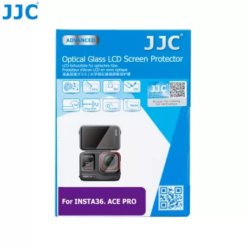 JJC set proteggi schermo e obiettivo in vetro temperato per Insta360 Ace Pro (GSP-ACEPRO)