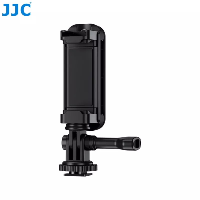 JJC SPC-S25 Supporto a 360° per treppiede per smartphone, SSD e GoPro con filetto da 1/4 di pollice e base Arca-Swiss