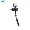 JJC SPC-S25 Supporto a 360° per treppiede per smartphone, SSD e GoPro con filetto da 1/4 di pollice e base Arca-Swiss