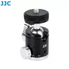 JJC BH-CM1 testa a sfera 3D in alluminio con filetto da 1/4 di pollice e scala per fotocamera
