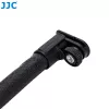 JJC braccio estensibile flessibile a collo d'oca con filetto da 1/4 di pollice e piede a slitta flash - nero