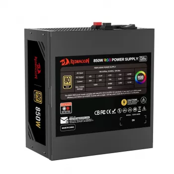 Redragon GC-PS007-1-V2 alimentatore ATX non modulare 850W 80 PLUS Bronze