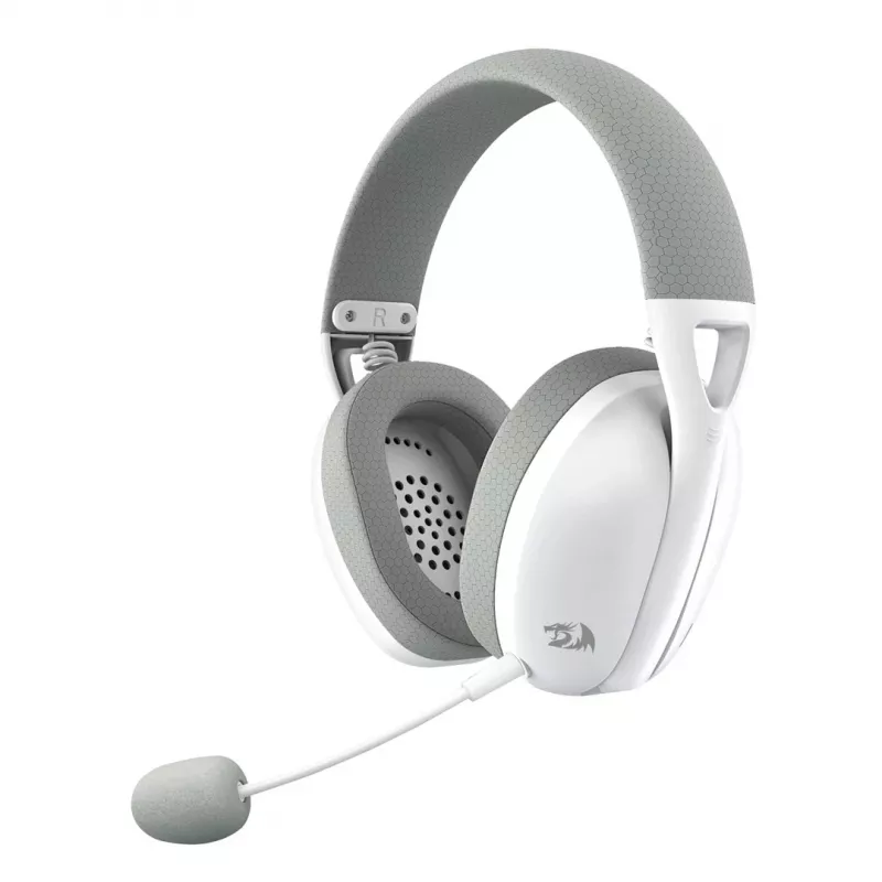 Redragon H848 IRE Pro bianco/grigio cuffie gaming wireless tri-mode