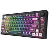 Redragon K732MC-RGB-PRO Uranus Pro 82 Tastiera meccanica 75%, hot-swappable, RGB, USB-C, nero
