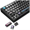 Redragon K732MC-RGB-PRO Uranus Pro 82 Tastiera meccanica 75%, hot-swappable, RGB, USB-C, nero