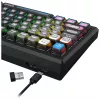 Redragon K732MC-RGB-PRO Uranus Pro 82 Tastiera meccanica 75%, hot-swappable, RGB, USB-C, nero