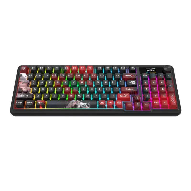 Redragon ARTEMIS PRO K719AK-RGB-PRO Tastiera meccanica da gaming 75% tri-mode