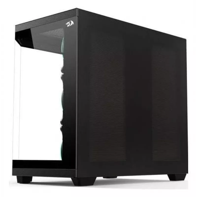 Redragon Vision ARGB GC-625-PRO Case gaming mid-tower, nero, vetro temperato, 4 ventole ARGB 120mm