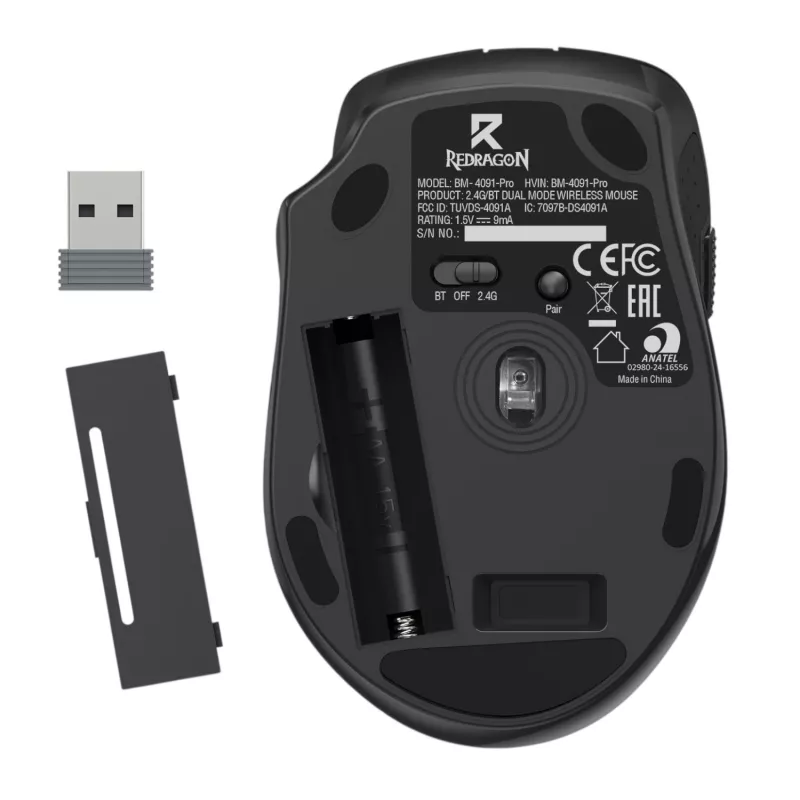 Redragon BM-4091 Tappetino per mouse gaming 900x400mm nero
