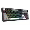 Redragon ARLOKKS QMK K742 Tastiera meccanica 75% tri-mode, hot-swappable, gasket mount, RGB, nero