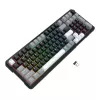 Redragon ARLOKKS QMK K742 Tastiera meccanica 75% tri-mode, hot-swappable, gasket mount, RGB, nero