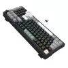 Redragon ARLOKKS QMK K742 Tastiera meccanica 75% tri-mode, hot-swappable, gasket mount, RGB, nero