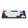 Redragon Ucal Magnetic K673WB-RGB-M Tastiera meccanica da gaming 75% tri-mode, bianco/nero
