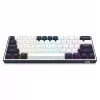 Redragon ALCOR QMK K717WB-RGB-PRO Tastiera meccanica, layout 75%, tri-mode, hot-swappable, bianco/nero