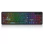 Redragon Volcano K526BB-WL Tastiera gaming a membrana wireless, retroilluminata, nera