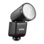 Godox V1 Mid C flash testa rotonda per Canon