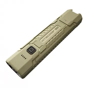 Nitecore EDC07 Desert Tan torcia 1200 lumen USB-C ricaricabile
