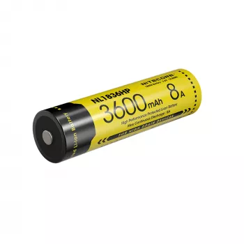 Nitecore NL1836HP 3600mAh 18650 batteria ricaricabile Li-ion Button Top