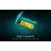 Nitecore NL1836HP 3600mAh 18650 batteria ricaricabile Li-ion Button Top