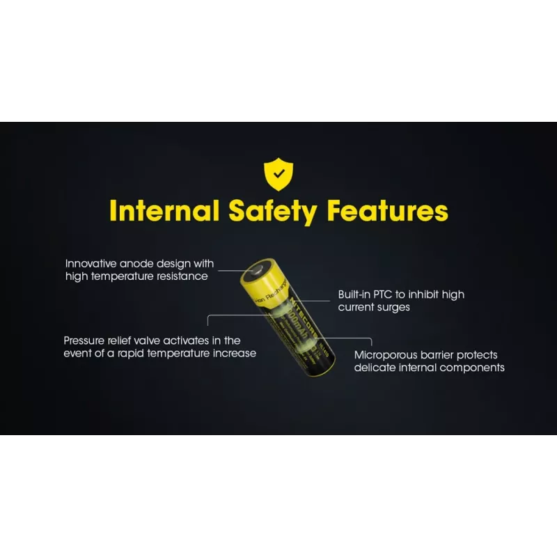 Nitecore NL1410 14500 1000mAh batteria ricaricabile Li-Ion