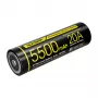 Nitecore 21700 batteria ricaricabile Li-ion 5500mAh 20A 3,6V Button Top